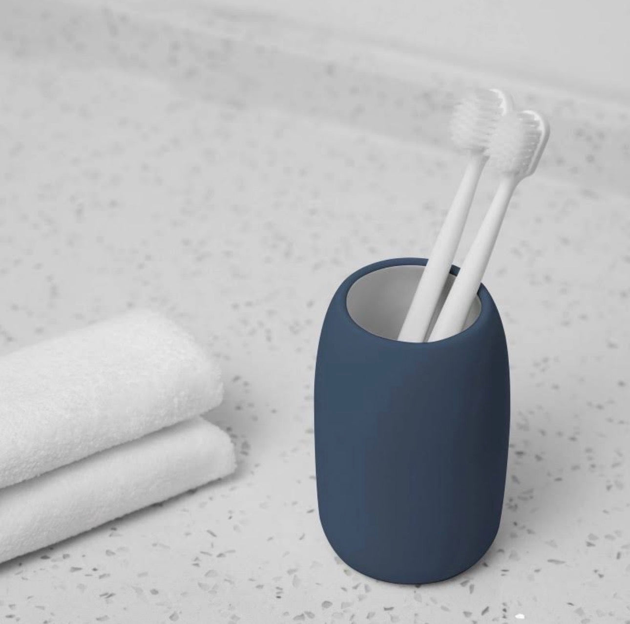 Modern Soap Dispenser Set – 3 Piece Bathroom Organizer Kit