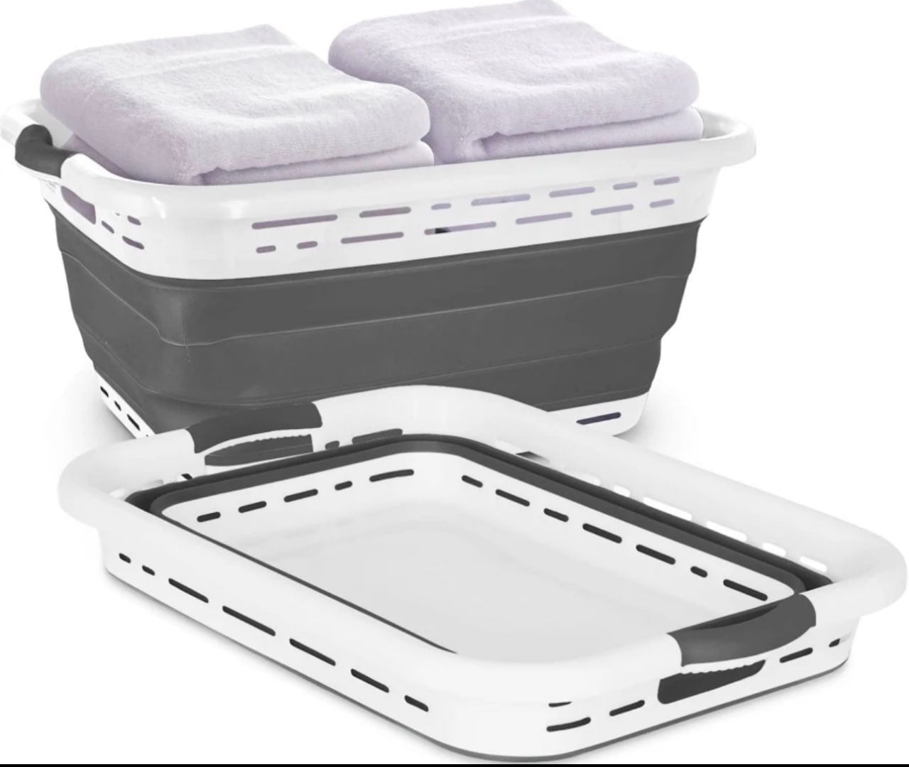 Foldable Laundry Basket – Space-Saving Hamper